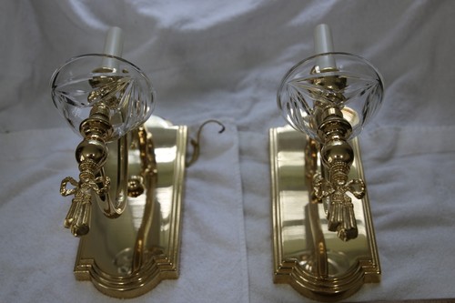 Italian brass crystal - &,